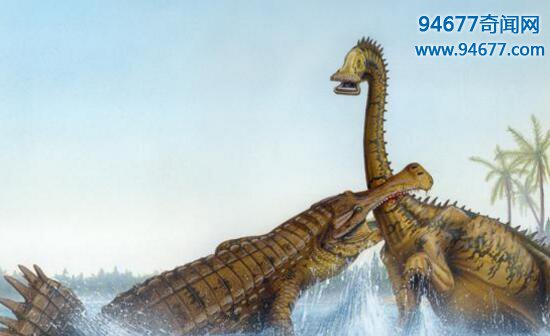 地球史上最大的鳄鱼，帝鳄体长最长13米头颅竟比人还大