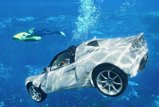 潜水跑车，世界上第一款水陆两用车（斯库巴）