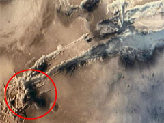火星文明毁于核爆 探测器拍到核爆炸蘑菇云