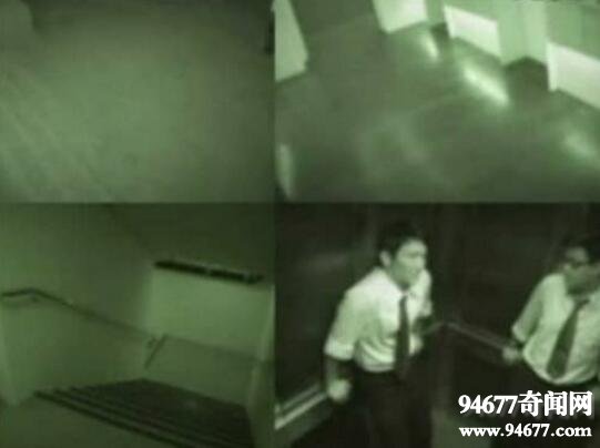 上海电梯灵异事件视频，男子身后尾随一老太鬼魂