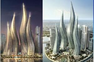 迪拜风中烛火大厦，能够随风舞动的疯狂建筑