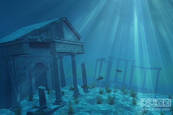 史上失落文明：亚特兰蒂斯沉入了大西洋的海底