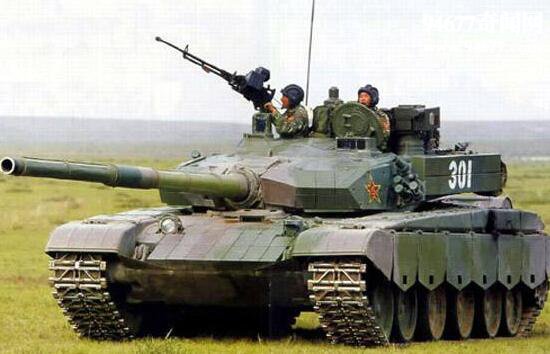 中国最先进的坦克，ZTZ--99式主战坦克(陆战王牌)