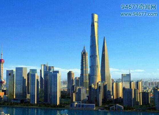 中国第一高楼——上海中心大厦（132/层632米）