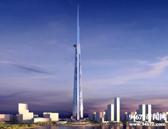世界第一高楼，沙特阿拉伯国王塔(1007米)