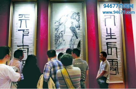齐白石最贵的画，《松柏高立图·篆书四言联》价格高达4.25亿元
