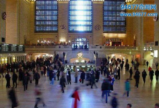 世界最大火车站，纽约大都会终点站（190000平方米）