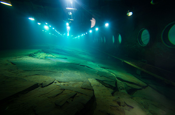 不可思议的水下博物馆，被淹没的人类文明艺术