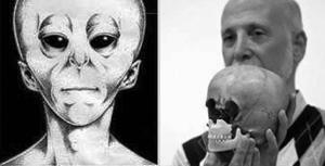 墨西哥神秘头骨 疑外星人和人类混血儿