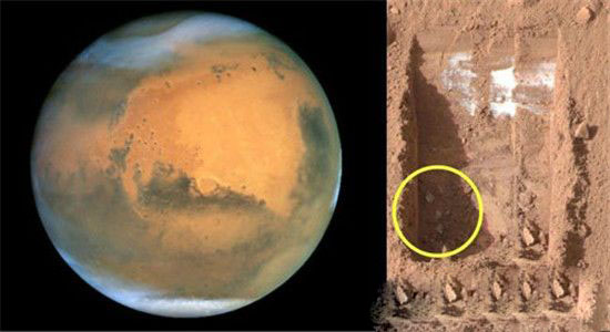 火星地下发现外星人 神秘生物靠放射物为生