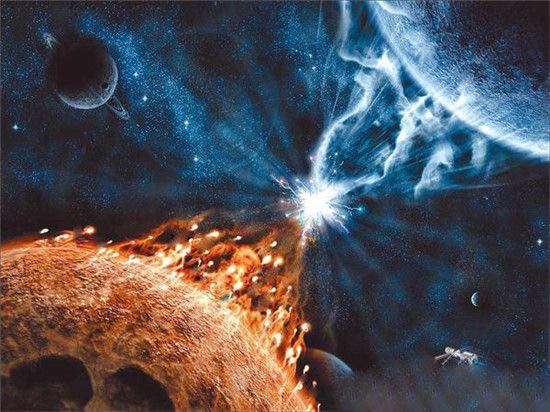 科学家发现地球周围暗物质群 疑为外星人地雷