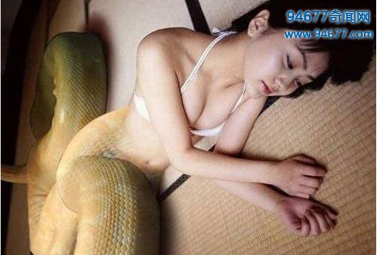 真实的日本美人蛇图片，揭秘人头蛇身美人蛇的真实面貌