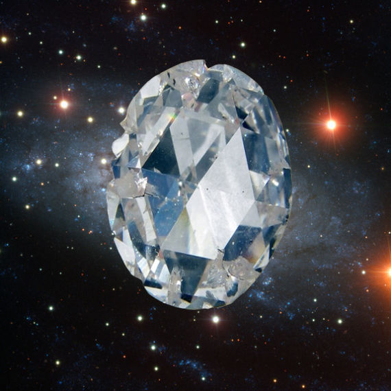 (图) 研究发现一类行星 一半由钻石构成