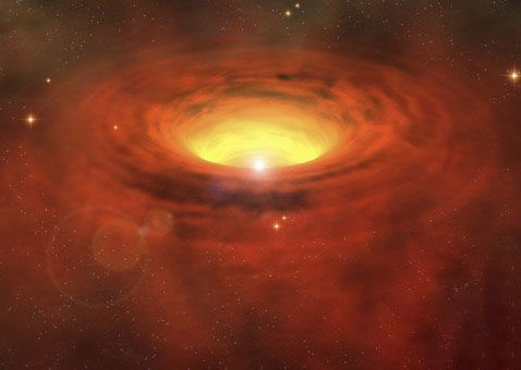 科学家发现巨型红巨星，四周被光环包裹
