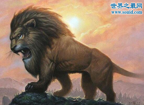 史前最大猫科动物，巨虎可达4米(东北虎的1.5倍)(www.gifqq.com)