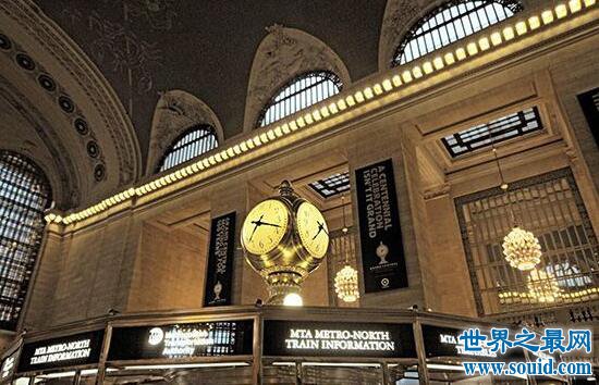 世上最大的车站，纽约著名的地标性建筑(www.gifqq.com)
