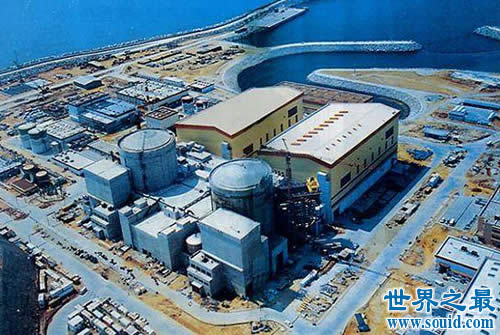 世界最大核电站，珠江口核电站(可防飞机撞击)(www.gifqq.com)