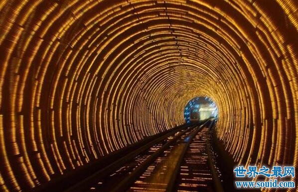 世界首条最快交通，大连烟台海底隧道建成(www.gifqq.com)