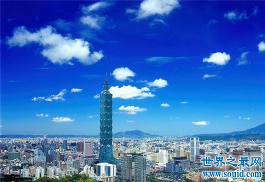 世界10大令人惊叹的摩天大楼，第一名竟是台北01(www.gifqq.com)