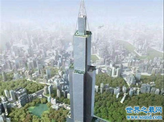 长沙远望大厦工程中断，世界第一高楼引发质疑热度(www.gifqq.com)