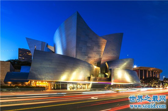 美国10个最奇特的建筑排行，华特迪士尼音乐厅竟仅排第九！(www.gifqq.com)