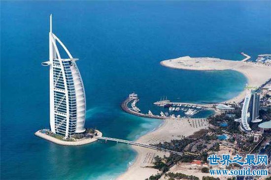 迪拜帆船酒店超级豪华，具有伊斯兰风情的七星级酒店(www.gifqq.com)