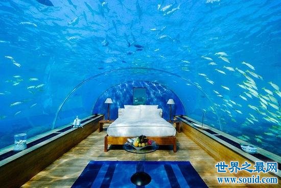迪拜水下酒店设计奢侈，可达到十一星酒店规模(www.gifqq.com)