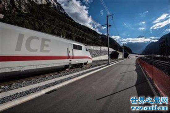 世界上最长的隧道，瑞士圣哥达基线隧道世界第一！(www.gifqq.com)