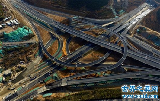 济南最大立交桥即将竣工，堪比重庆网红空中公路(www.gifqq.com)