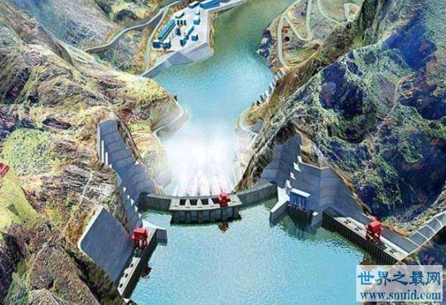 世界上最聪明的大坝，乌东德超级水电站即将建成(www.gifqq.com)