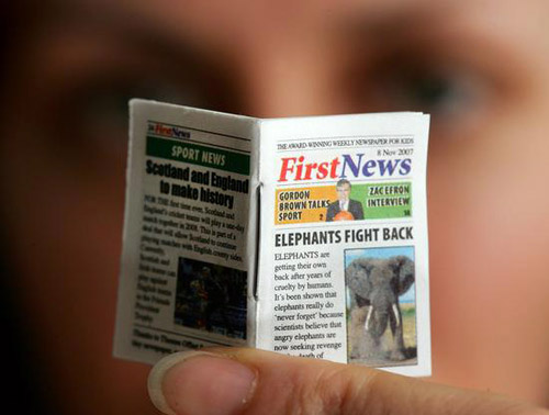 世界上最小的报纸
