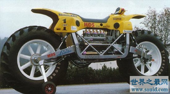 世界上最可怕的摩托车 澳大利亚“摩托怪兽”(www.gifqq.com)