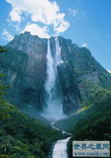 世界上落差最大的瀑布，印第安人取名为“出龙”(www.gifqq.com)