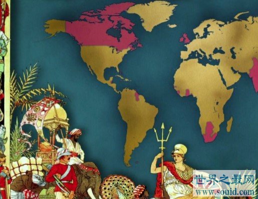 世界史上最富有的帝国，号称日不落帝国(www.gifqq.com)