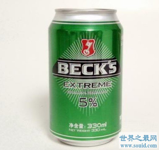 德国最好的啤酒品牌，贝克啤酒风靡全球140个国家(www.gifqq.com)