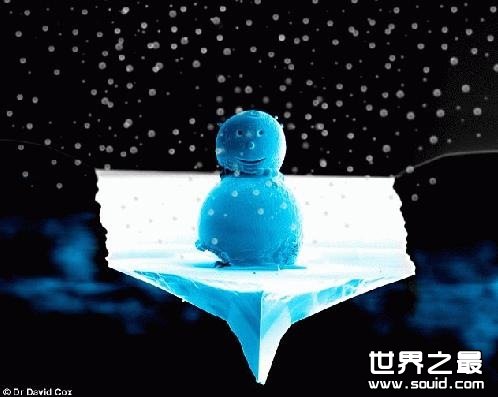 世界上最小的雪人(www.gifqq.com)
