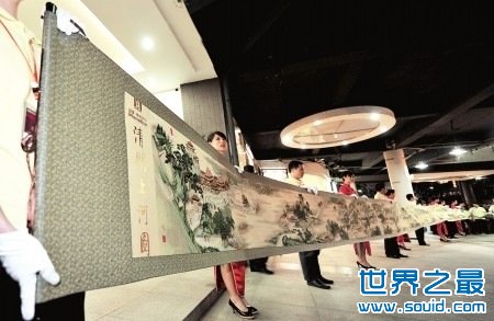世界上最长的十字绣艺术品(www.gifqq.com)