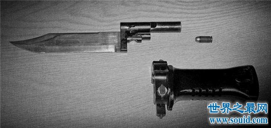 匕首枪作用巨大操作简便，苏联曾在二战后开始研制(www.gifqq.com)
