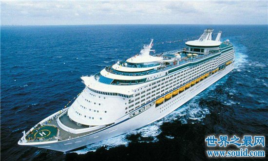 海洋绿洲号超级豪华，整艘船运用超高的科技含量(www.gifqq.com)