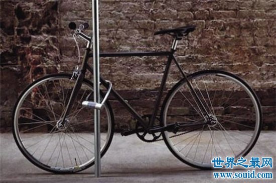世界上最安全的自行车锁，有了它你再也不用担心爱车被偷！(www.gifqq.com)