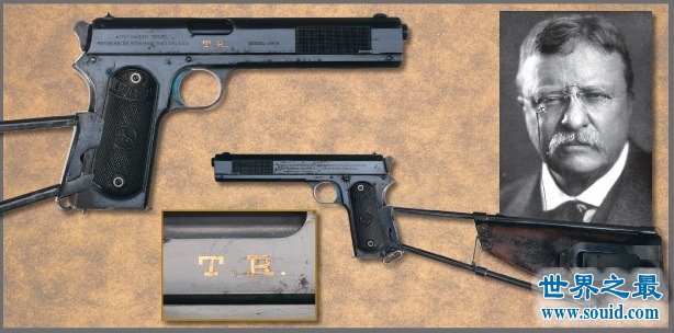 世界上最贵的10把手枪，杀死林肯的手枪无价之宝(www.gifqq.com)