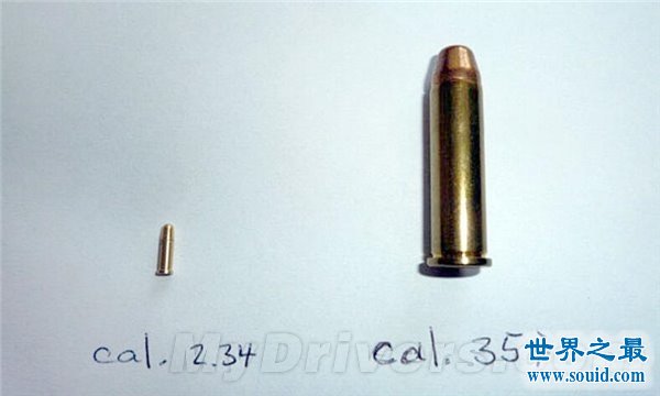 世界上最小的手枪，只有5.5厘米长(售价280万)(www.gifqq.com)