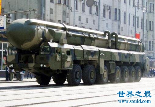 中国最先进的导弹，36枚东风-41可摧毁美十大城市(www.gifqq.com)
