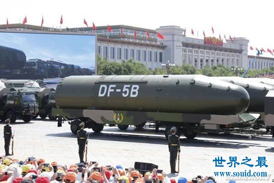 世界上最具威慑力的武器排名，中国独占5个大杀器(www.gifqq.com)