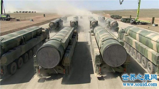 射程最远的导弹洲际弹道导弹，世界大战后研制成功(www.gifqq.com)