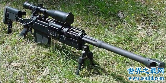 威力最大狙击枪，XM109狙击步枪的威力太令人震撼了！(www.gifqq.com)