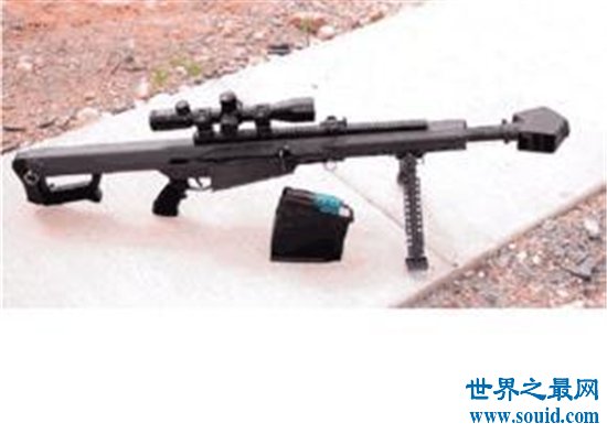 威力最大狙击枪，XM109狙击步枪的威力太令人震撼了！(www.gifqq.com)