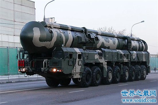 中国射程最远的导弹,东风-5弹道导弹!(www.gifqq.com)