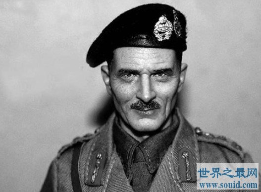 二战中最厉害的英国名将,蒙哥马利元帅(www.gifqq.com)