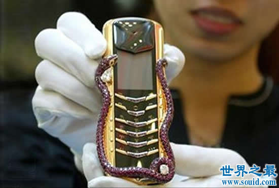 诺基亚最贵的手机，售价高达200万的Vertu(www.gifqq.com)